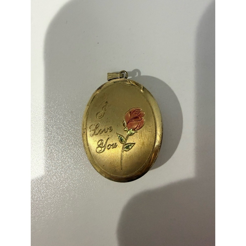 Sterling Silver 925 Engraved Heart Locket Built In Music‎ Box DOES NOT PLAY